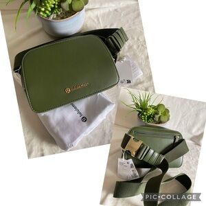 ‼️Flash SALE‼️✨🆕✨New Lululemon Everywhere Belt Bag 1L Leather